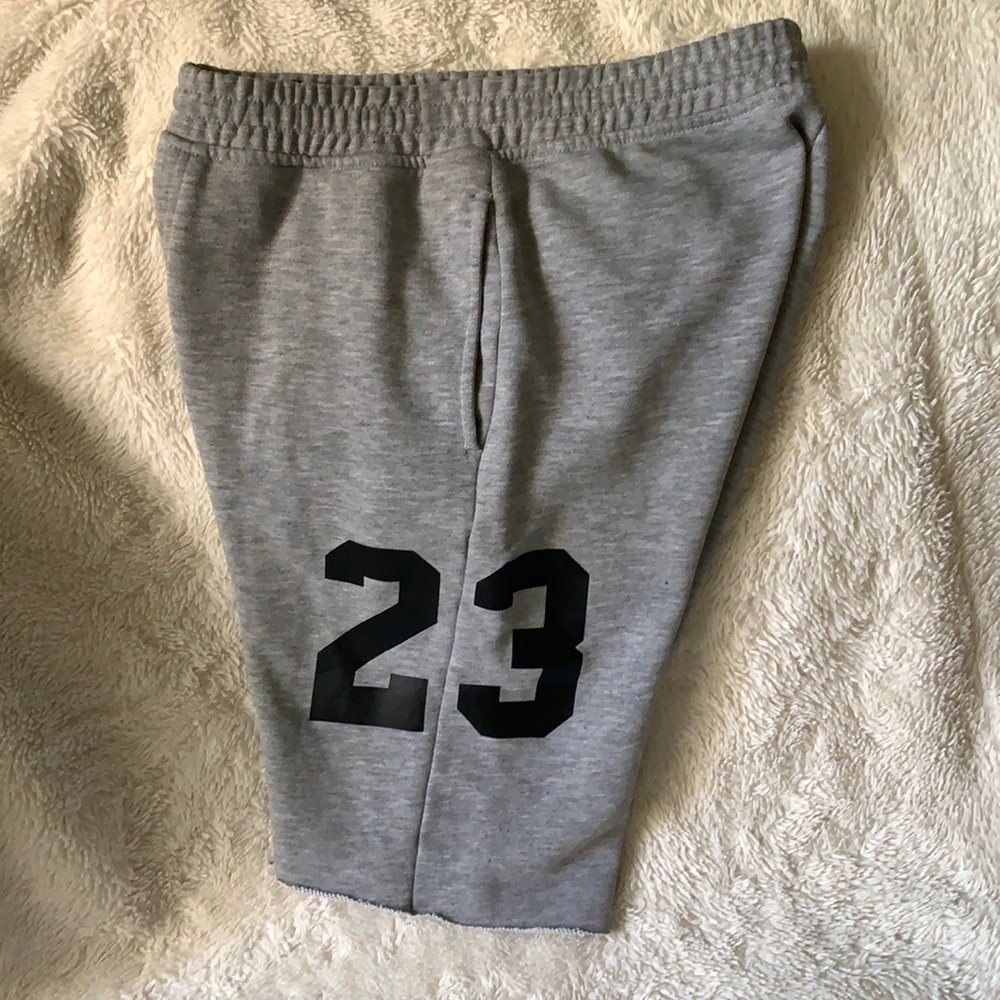 Grey Jordan short fir boys